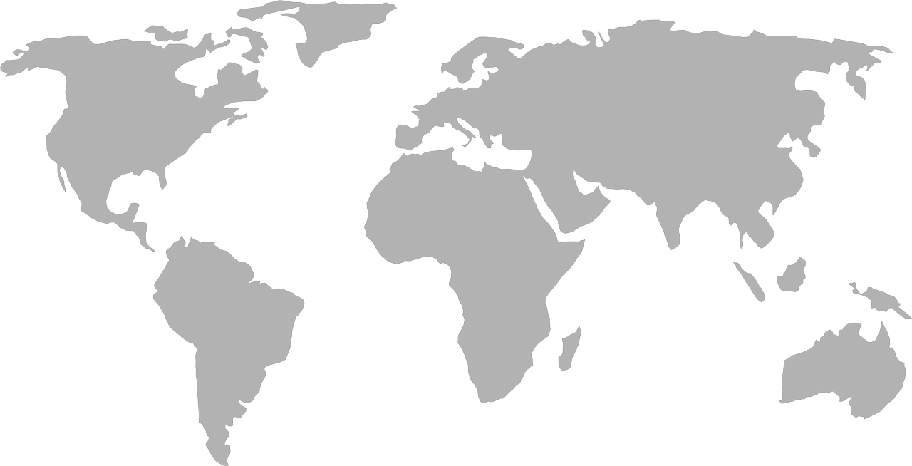 ¿Cuáles son los 5 continentes del mundo y sus países?