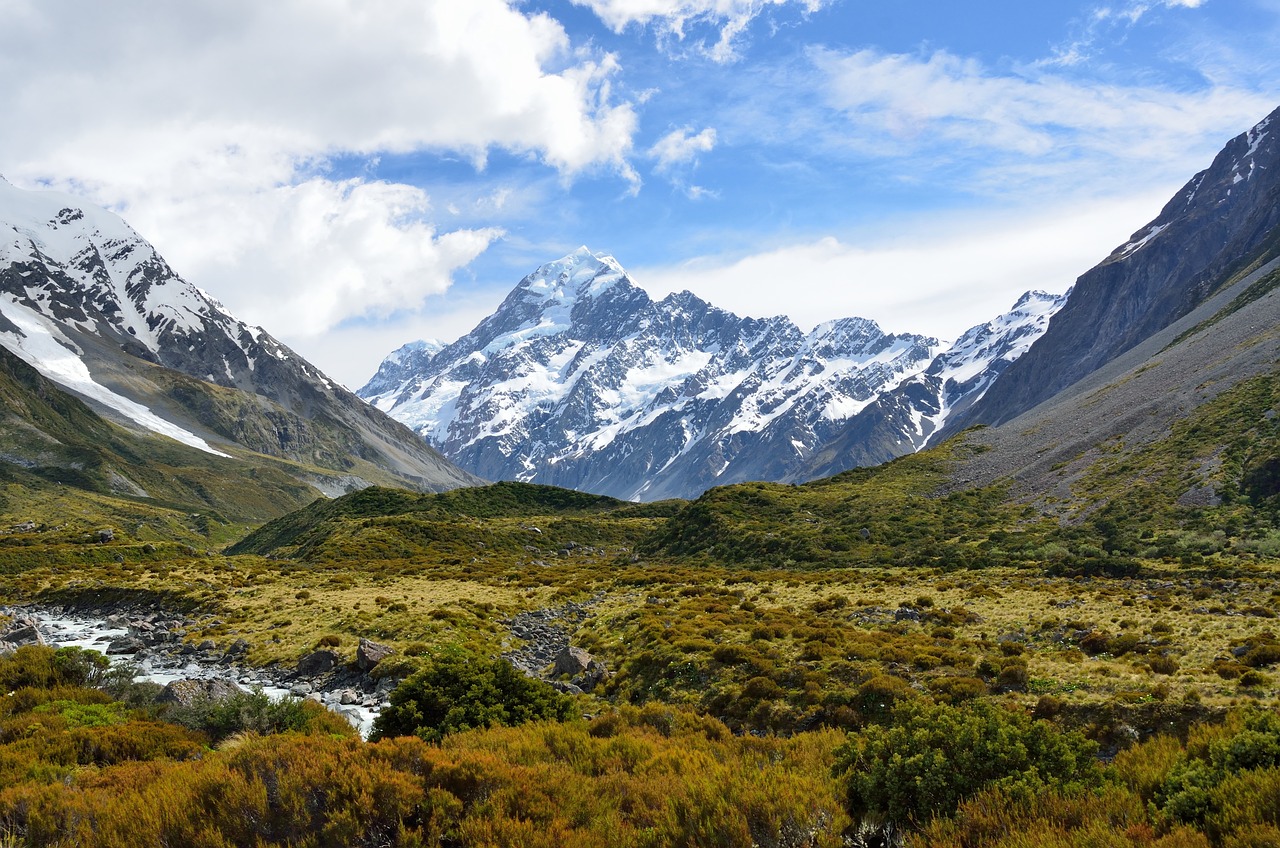 ¿Dónde está ubicado los Alpes?