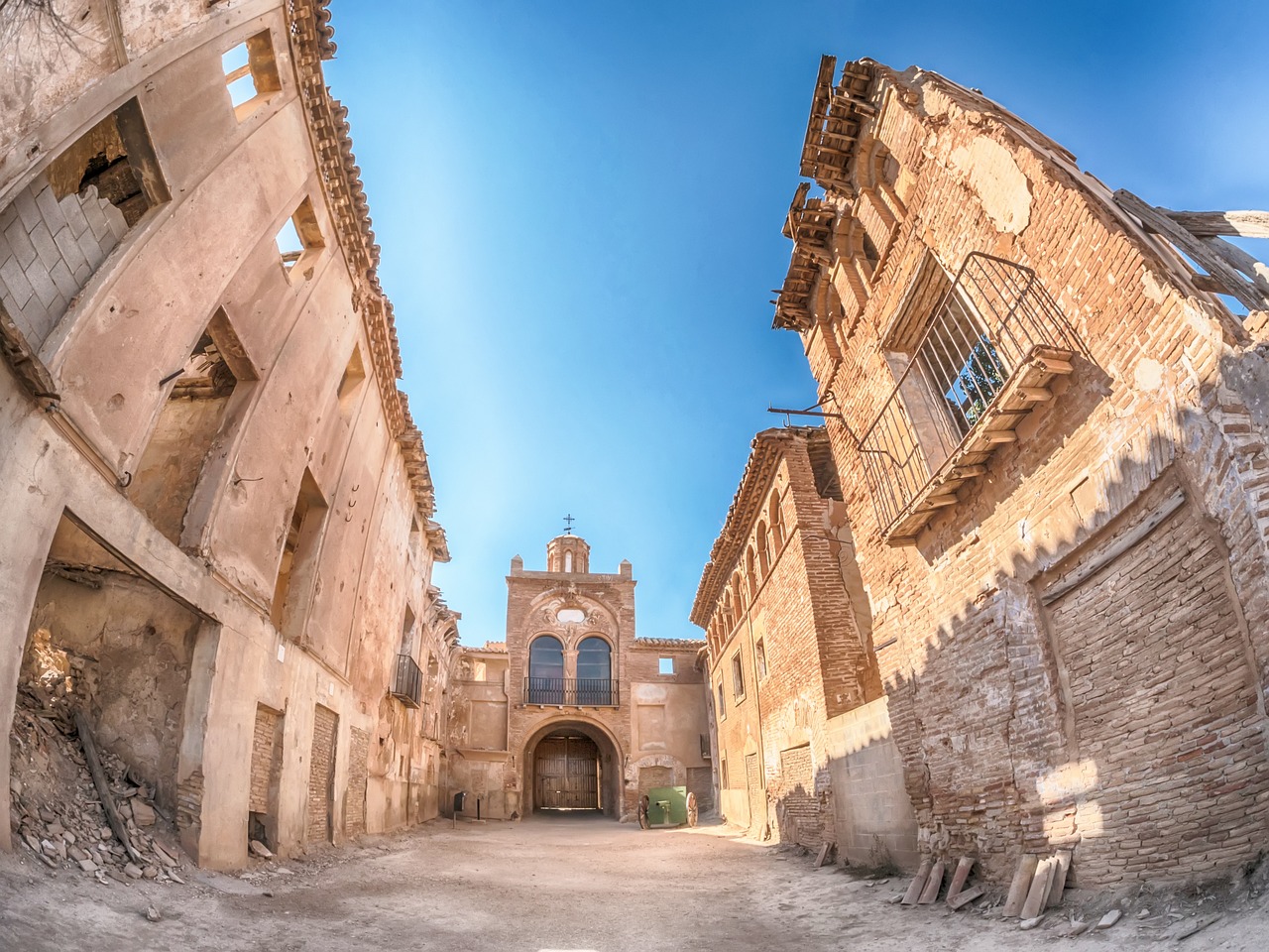 ¿Qué pasó en el pueblo de Belchite?