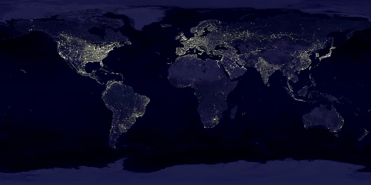 ¿Cómo se llama el mapa donde están todos los países?